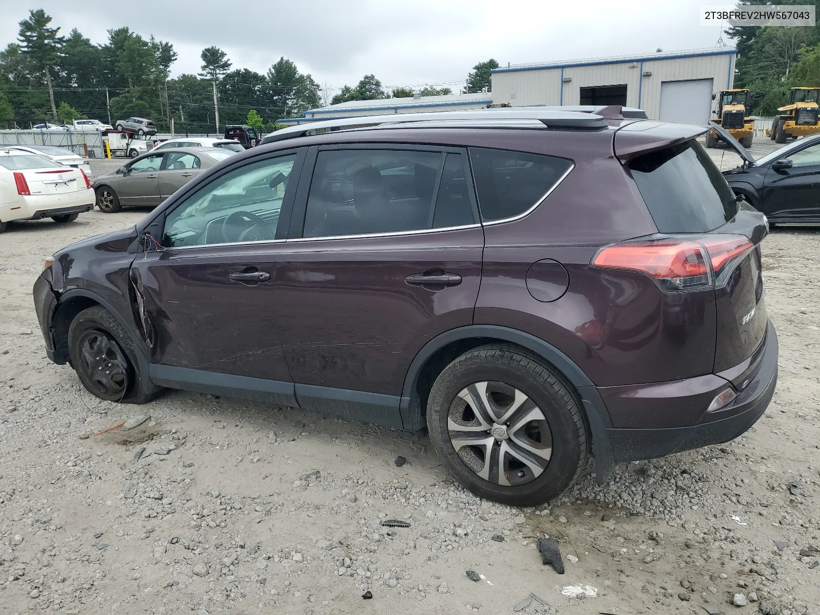 2017 Toyota Rav4 Le VIN: 2T3BFREV2HW567043 Lot: 64419874