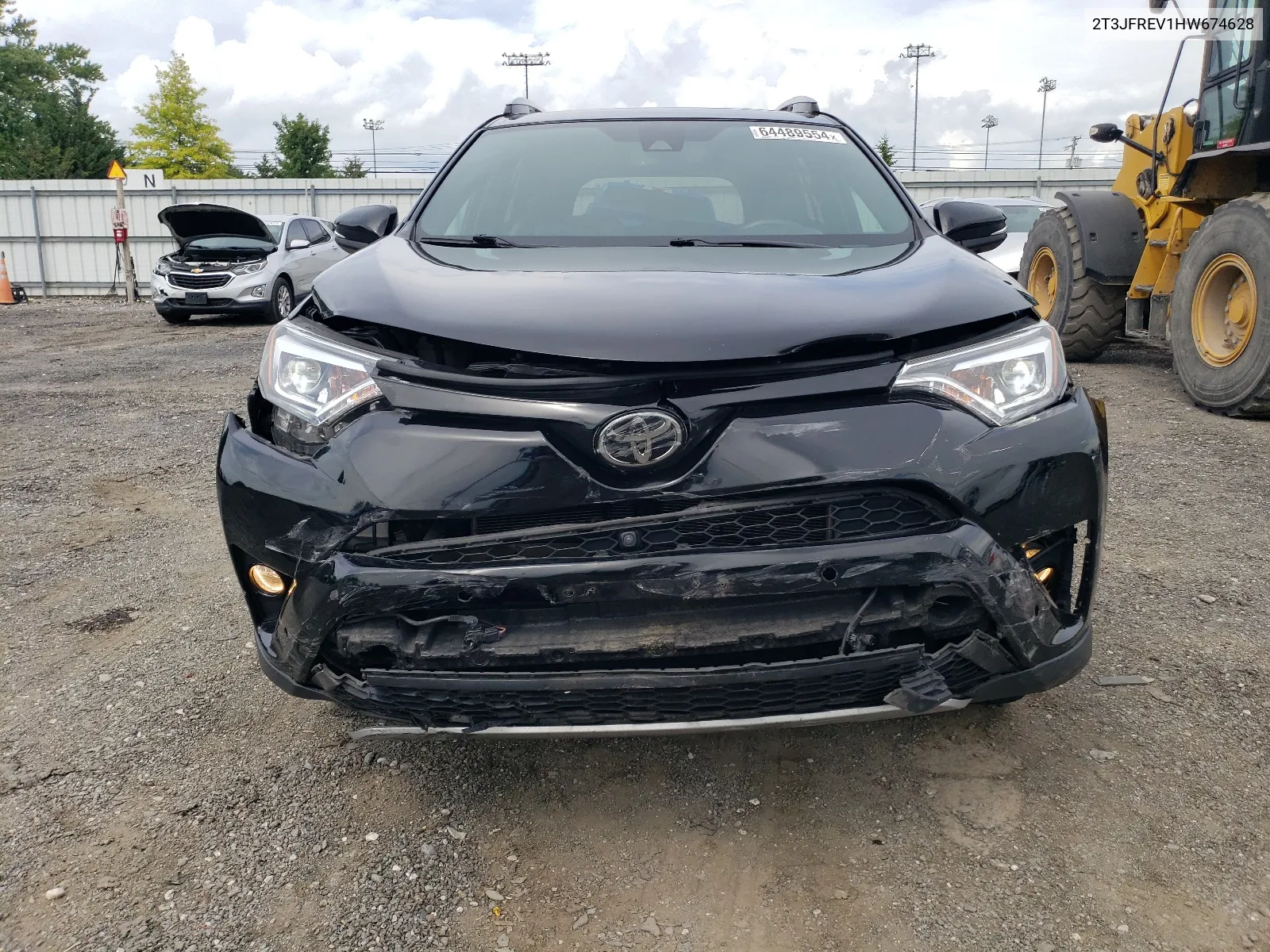 2T3JFREV1HW674628 2017 Toyota Rav4 Se