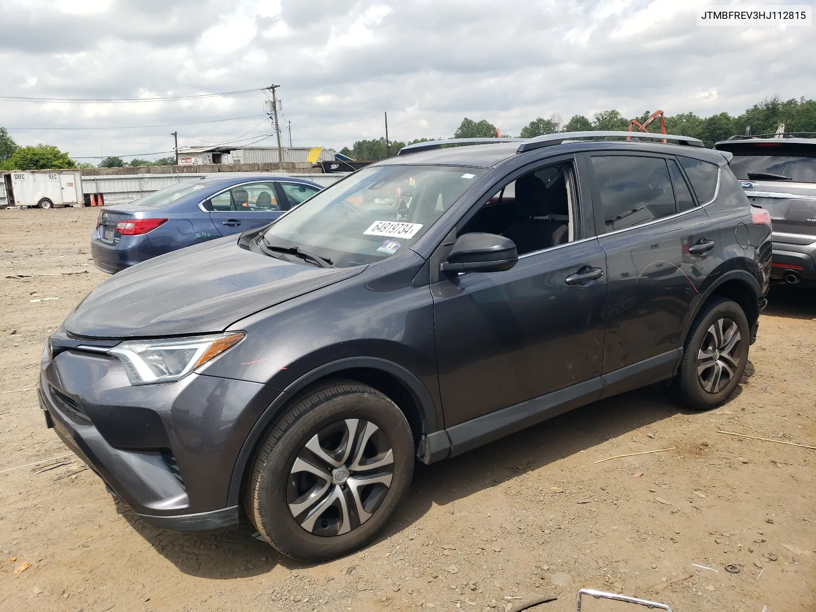 2017 Toyota Rav4 Le VIN: JTMBFREV3HJ112815 Lot: 64919734