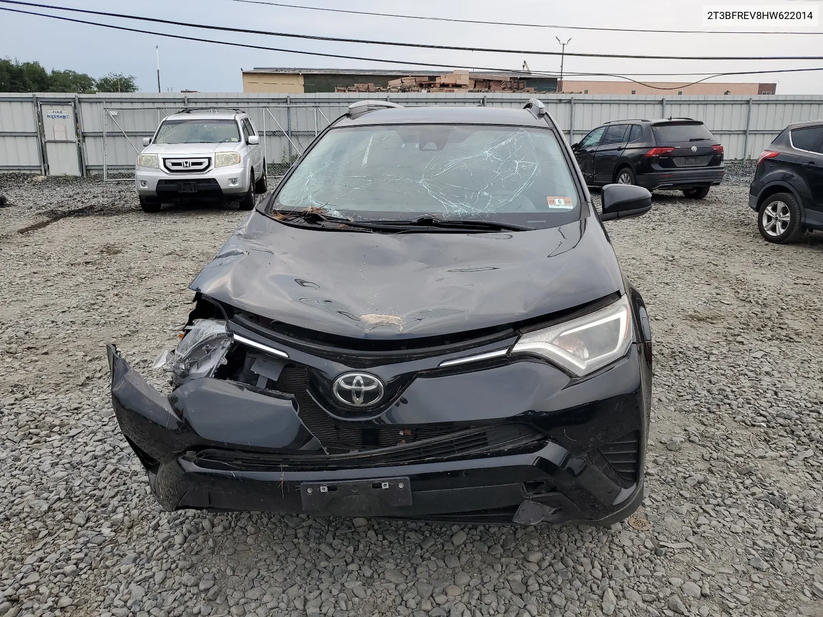 2017 Toyota Rav4 Le VIN: 2T3BFREV8HW622014 Lot: 64962204