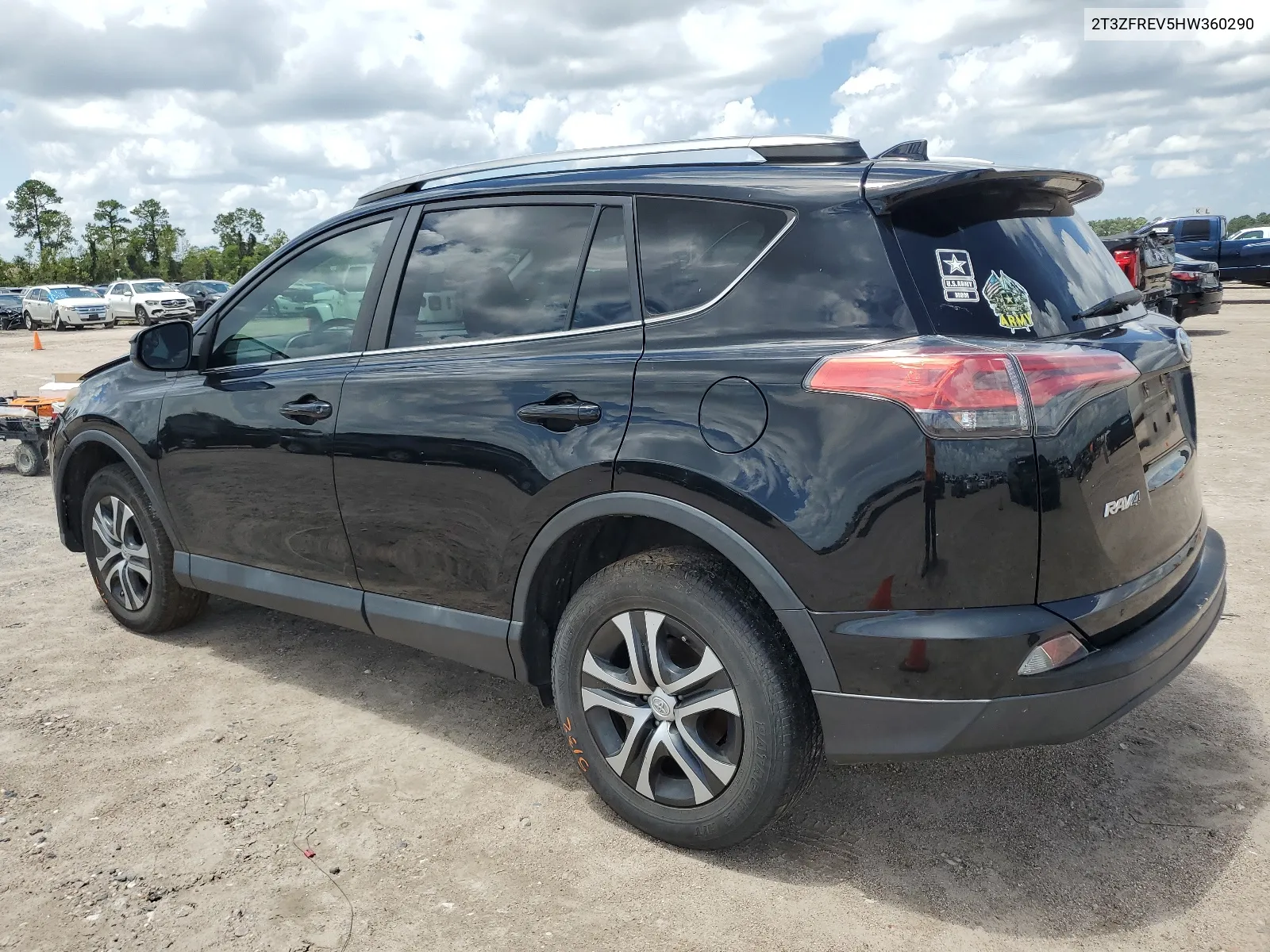 2017 Toyota Rav4 Le VIN: 2T3ZFREV5HW360290 Lot: 65006094