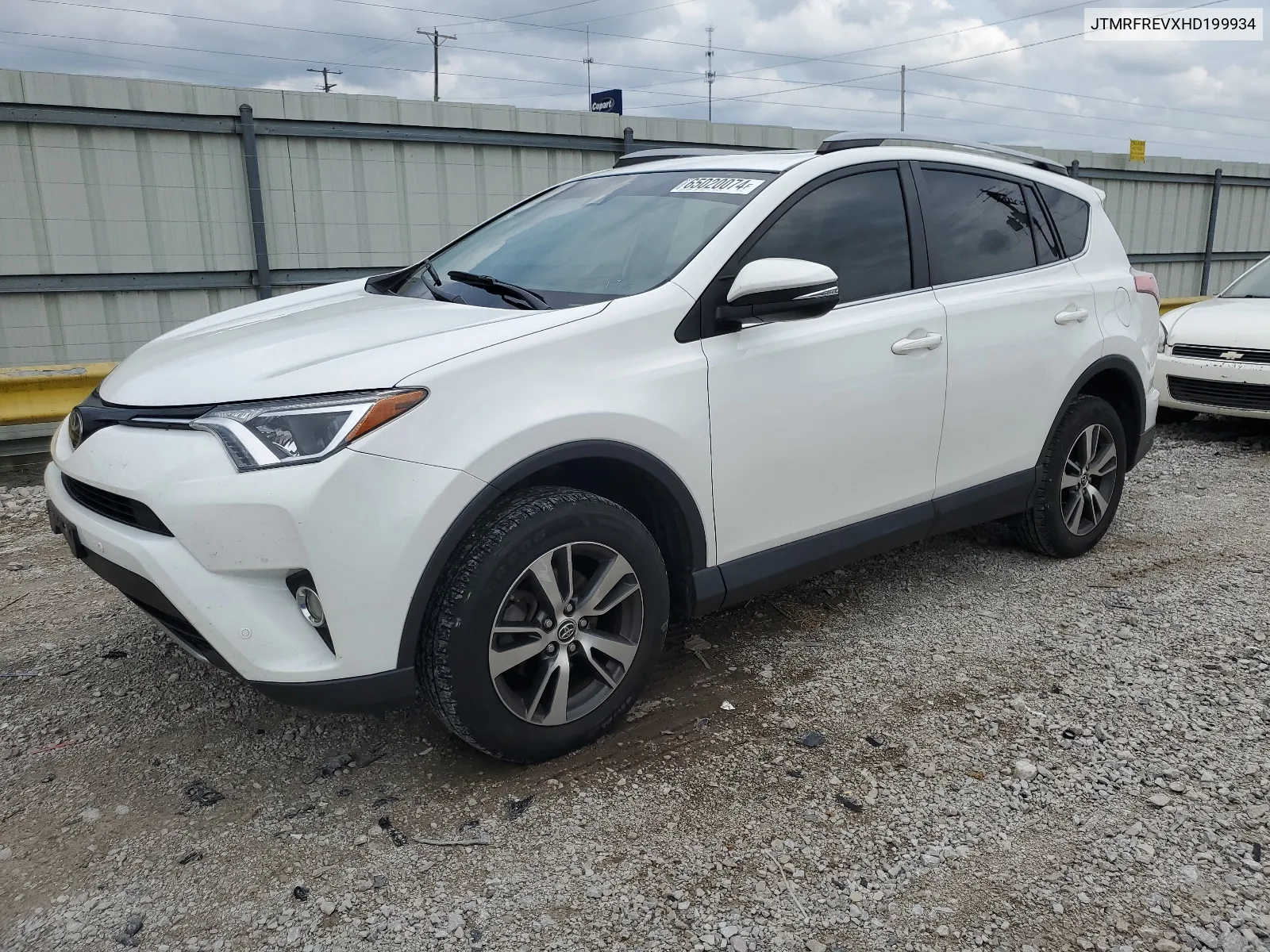 2017 Toyota Rav4 Xle VIN: JTMRFREVXHD199934 Lot: 65020074