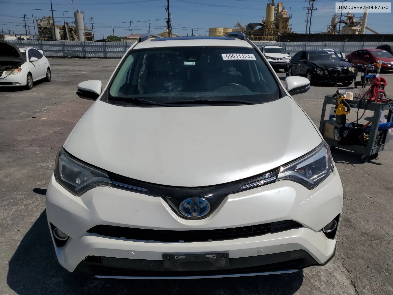 JTMDJREV7HD087570 2017 Toyota Rav4 Hv Limited