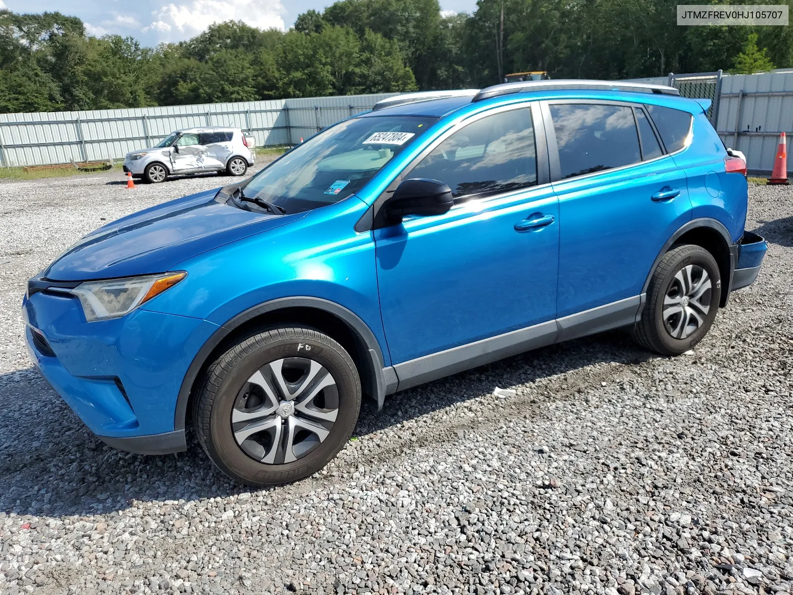 2017 Toyota Rav4 Le VIN: JTMZFREV0HJ105707 Lot: 65247804