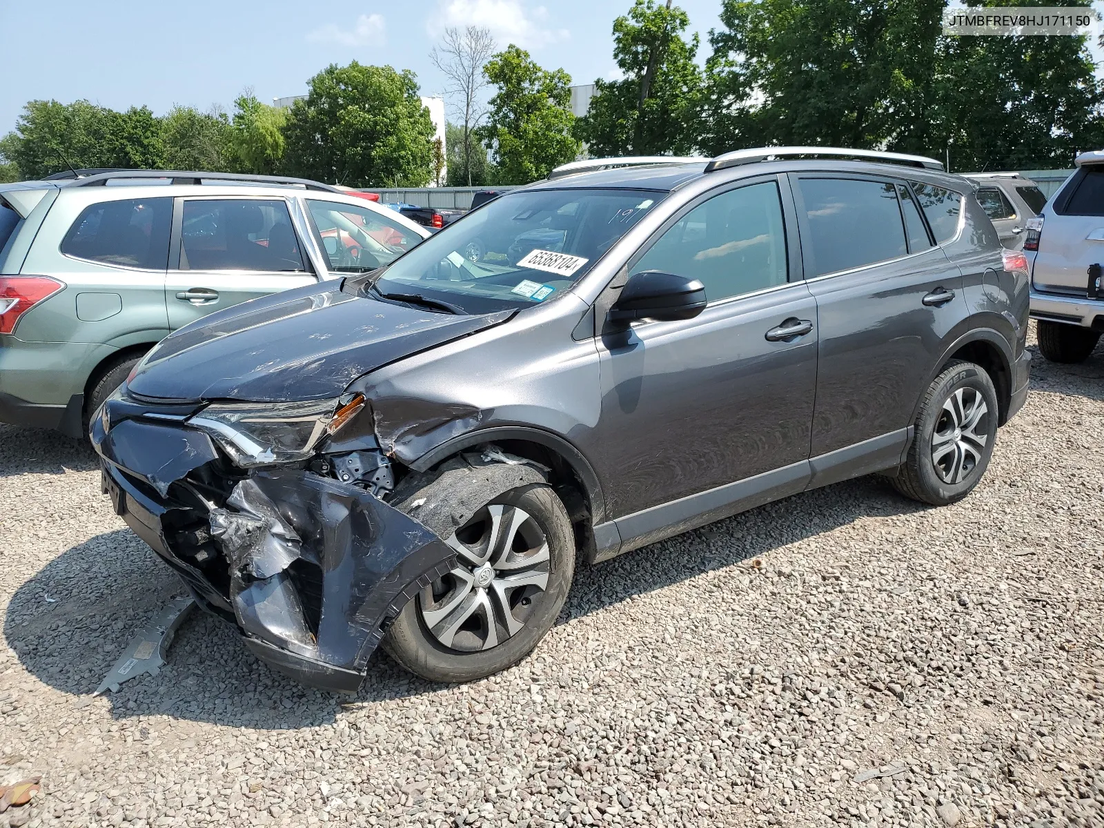 2017 Toyota Rav4 Le VIN: JTMBFREV8HJ171150 Lot: 65368104