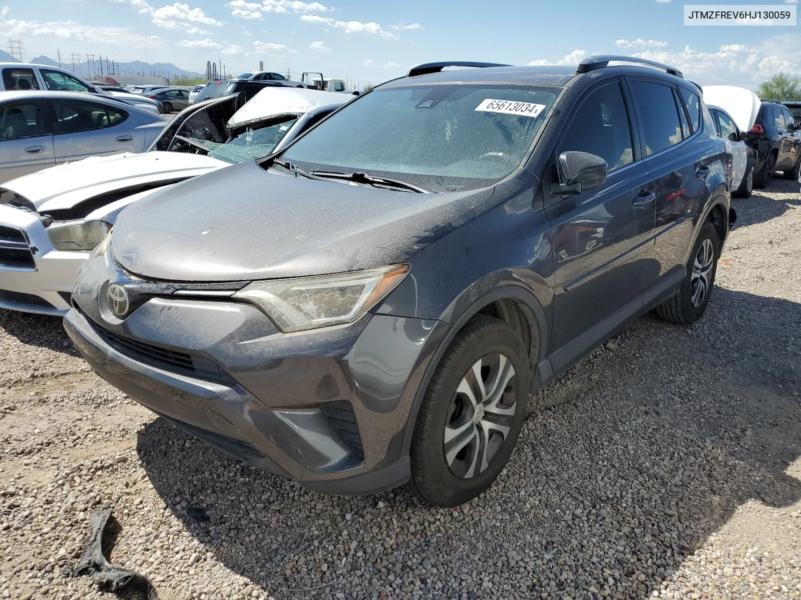 JTMZFREV6HJ130059 2017 Toyota Rav4 Le