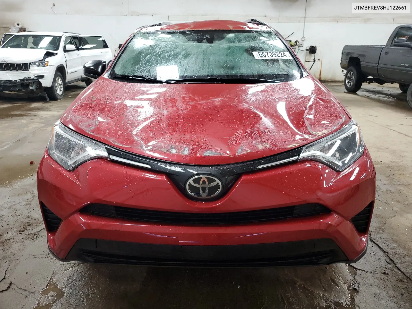 2017 Toyota Rav4 Le VIN: JTMBFREV8HJ122661 Lot: 65739224