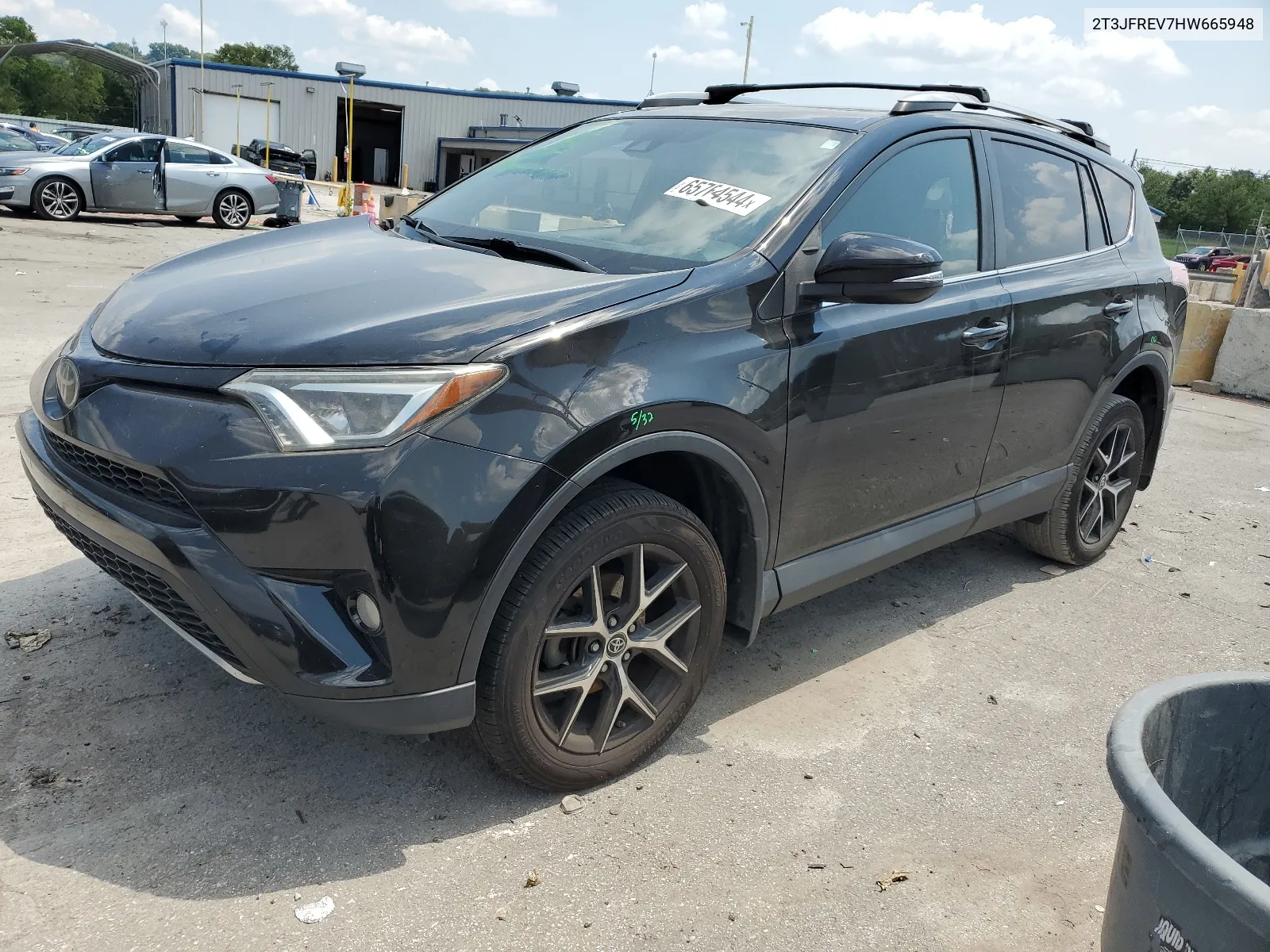 2017 Toyota Rav4 Se VIN: 2T3JFREV7HW665948 Lot: 65764544