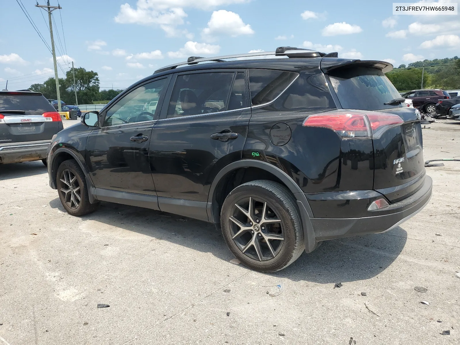 2017 Toyota Rav4 Se VIN: 2T3JFREV7HW665948 Lot: 65764544