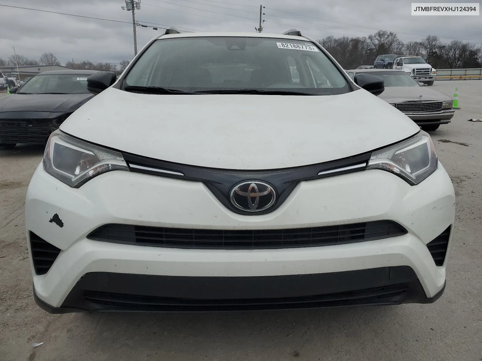 2017 Toyota Rav4 Le VIN: JTMBFREVXHJ124394 Lot: 65845884