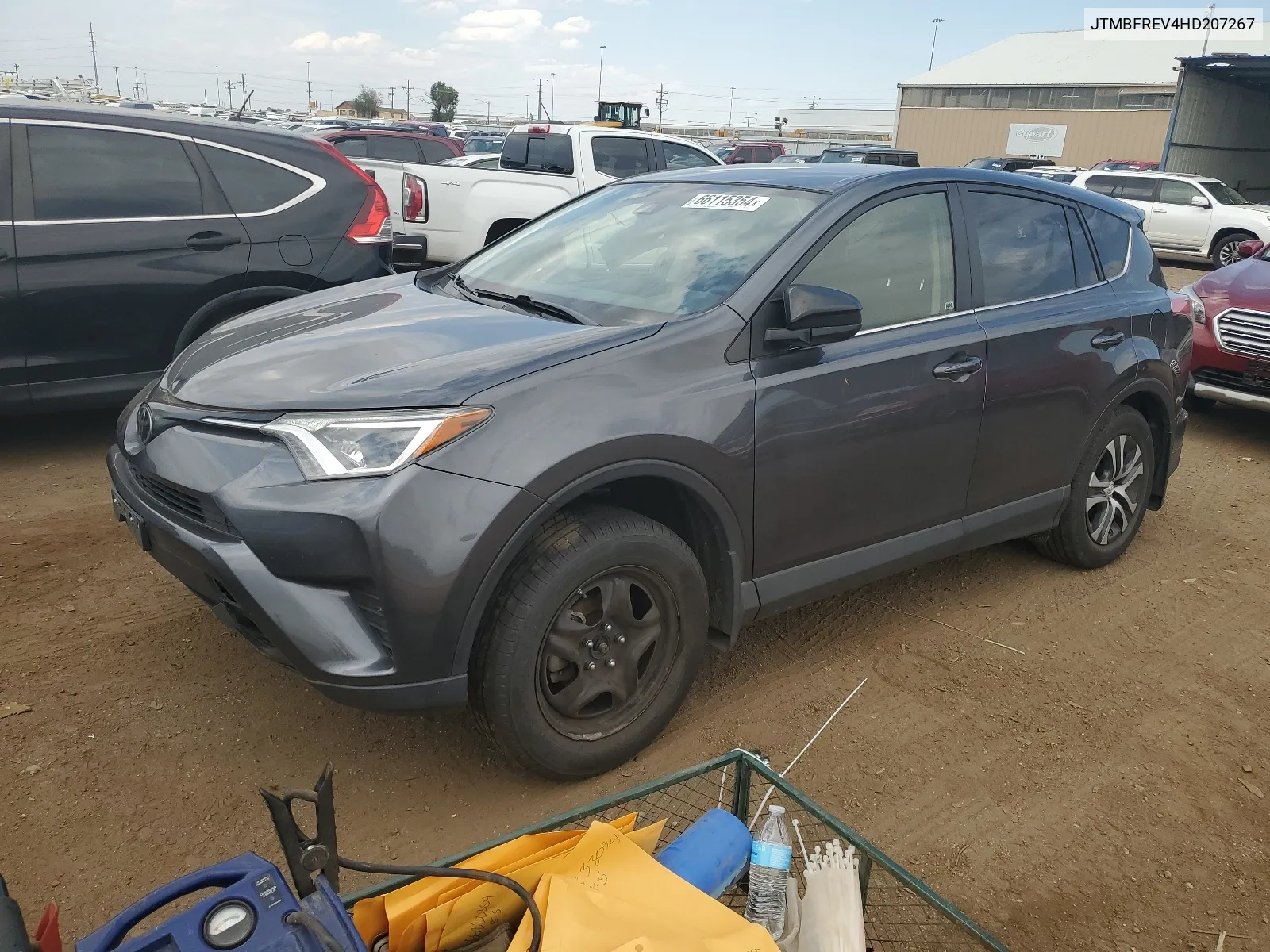 JTMBFREV4HD207267 2017 Toyota Rav4 Le