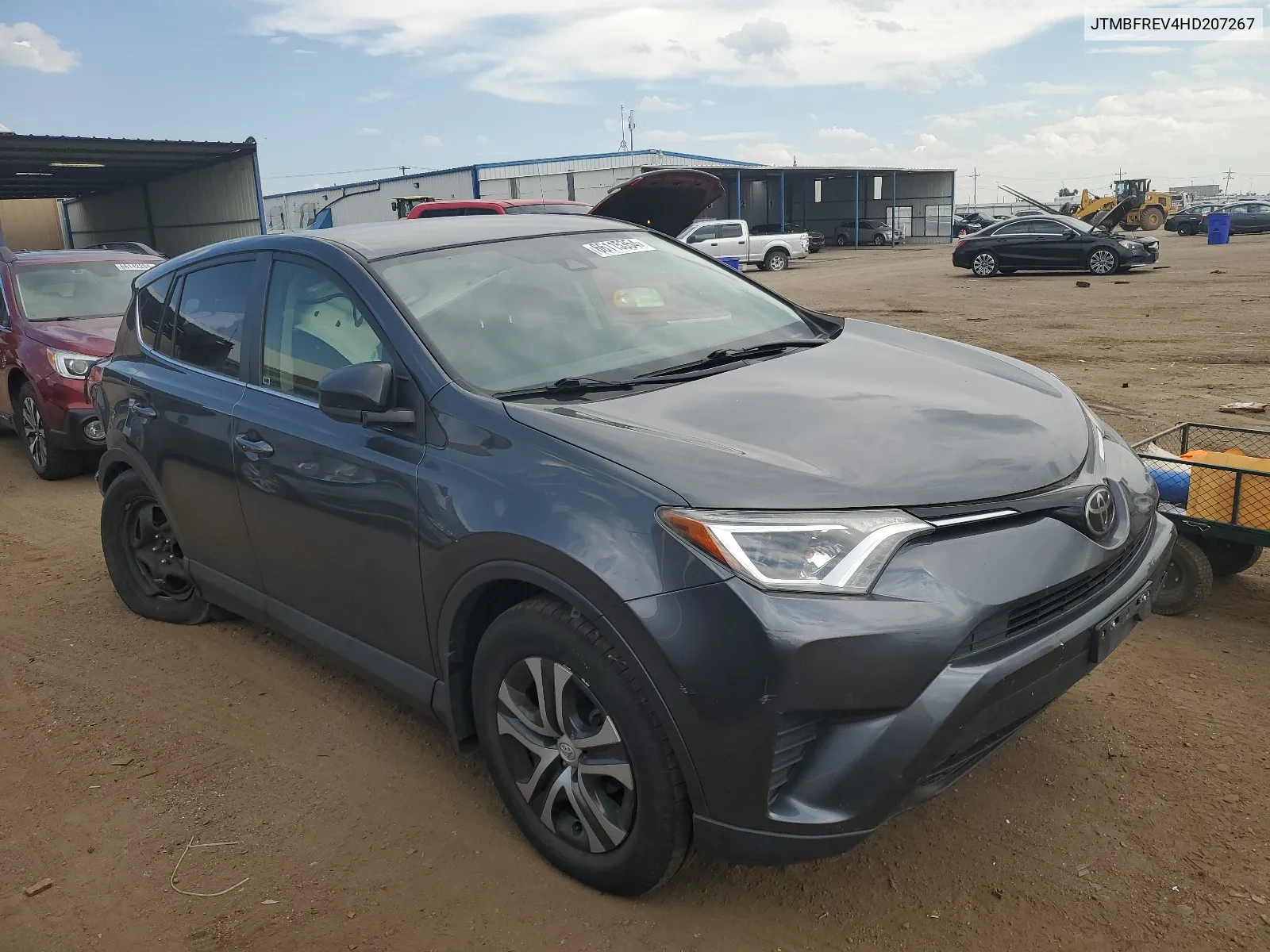 2017 Toyota Rav4 Le VIN: JTMBFREV4HD207267 Lot: 66115354