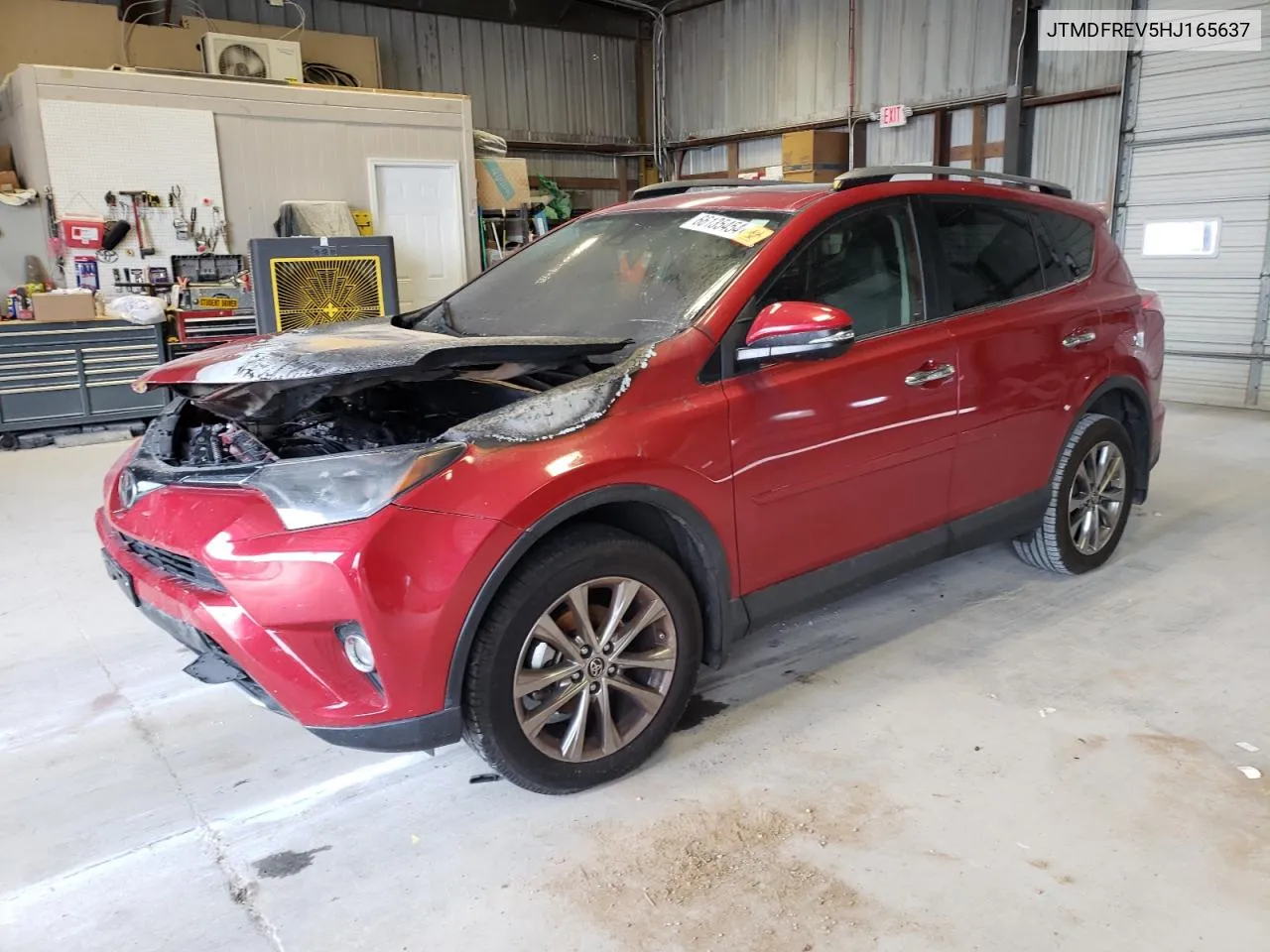 2017 Toyota Rav4 Limited VIN: JTMDFREV5HJ165637 Lot: 66135454