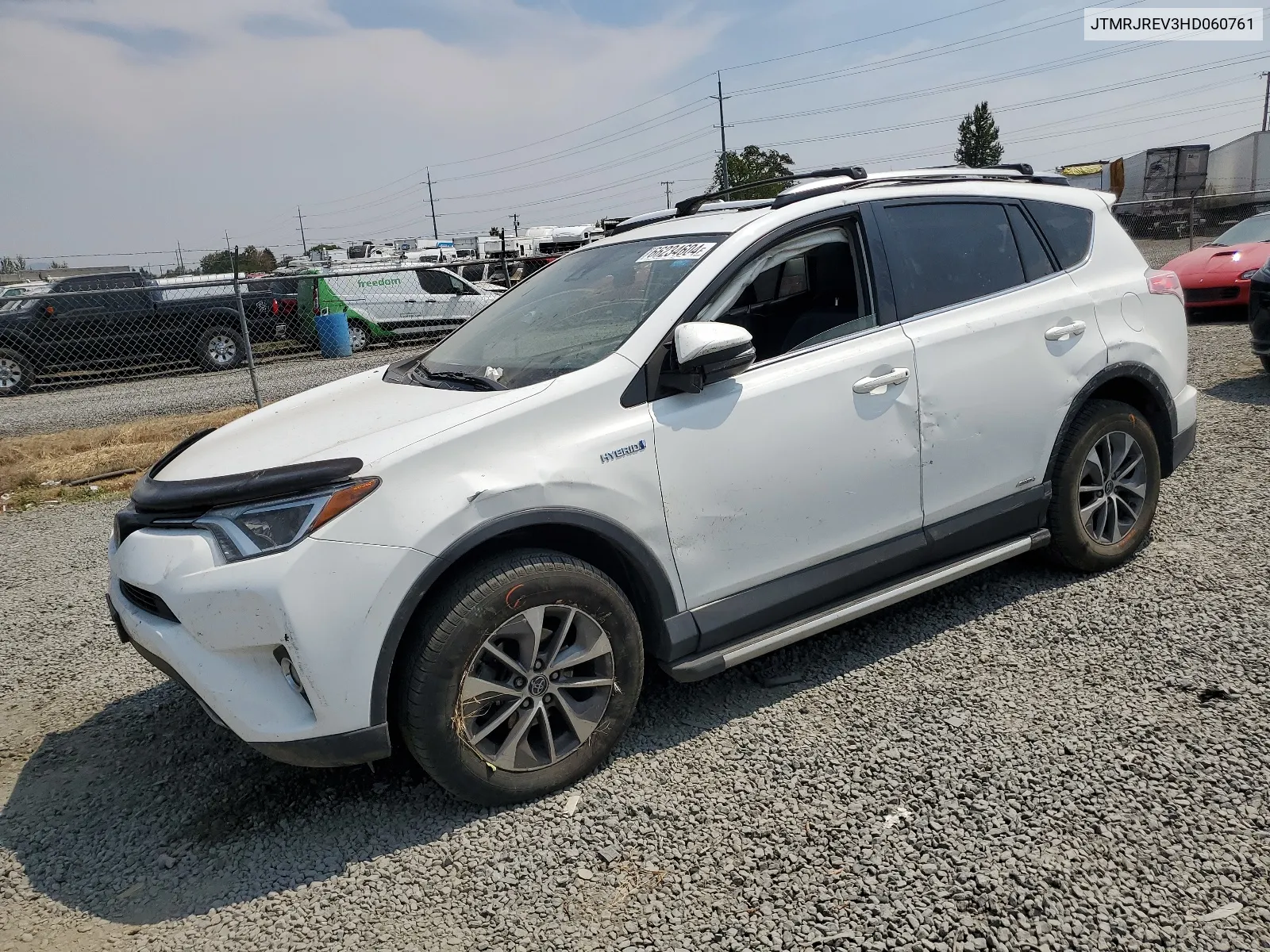 JTMRJREV3HD060761 2017 Toyota Rav4 Hv Le