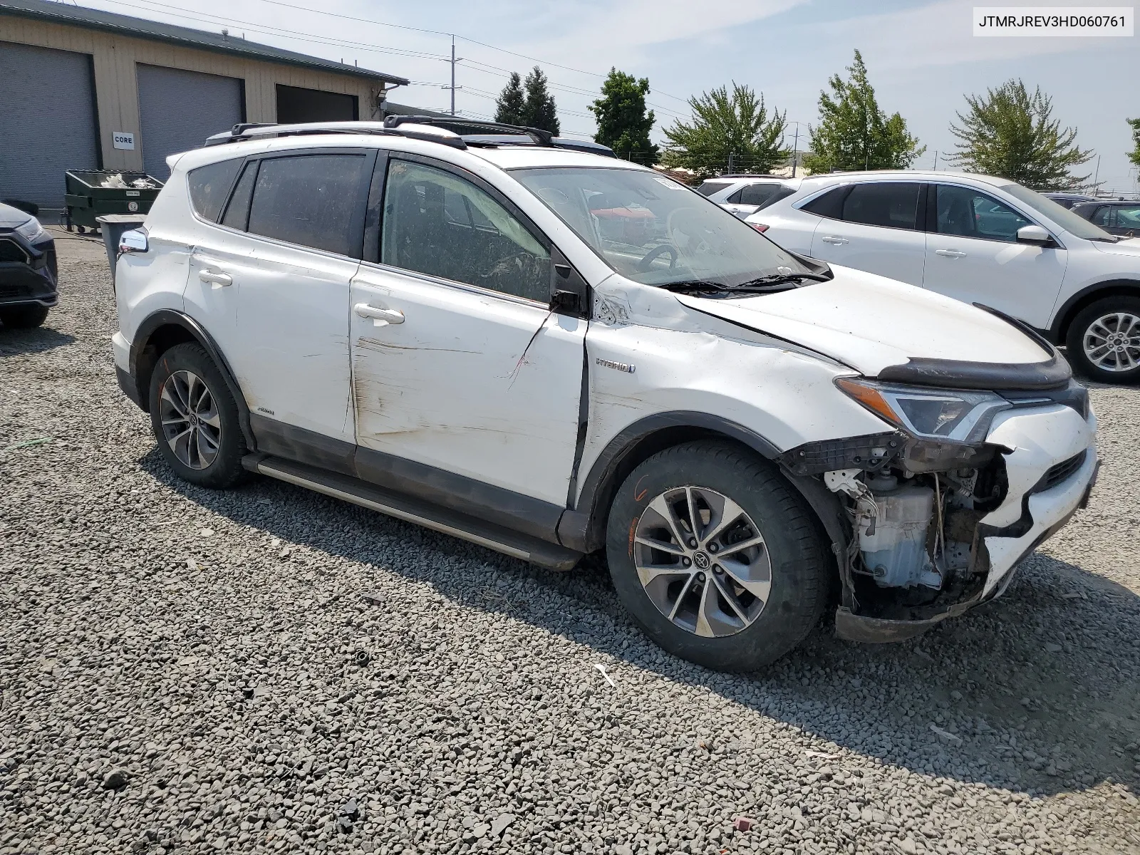 2017 Toyota Rav4 Hv Le VIN: JTMRJREV3HD060761 Lot: 66234604