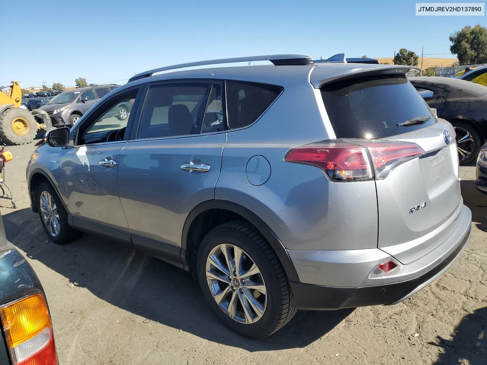 2017 Toyota Rav4 Hv Limited VIN: JTMDJREV2HD137890 Lot: 66565714