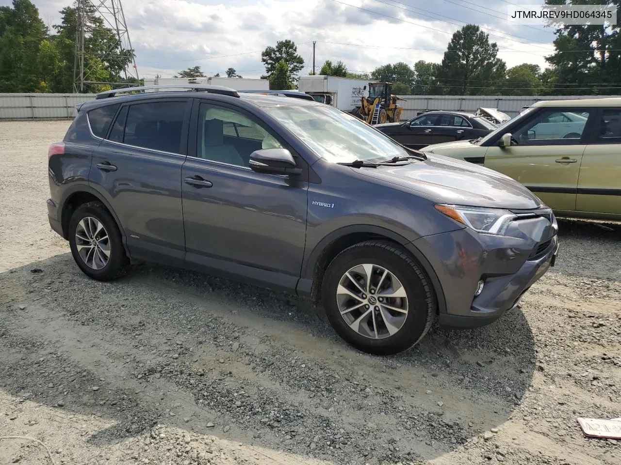 2017 Toyota Rav4 Hv Le VIN: JTMRJREV9HD064345 Lot: 66623414