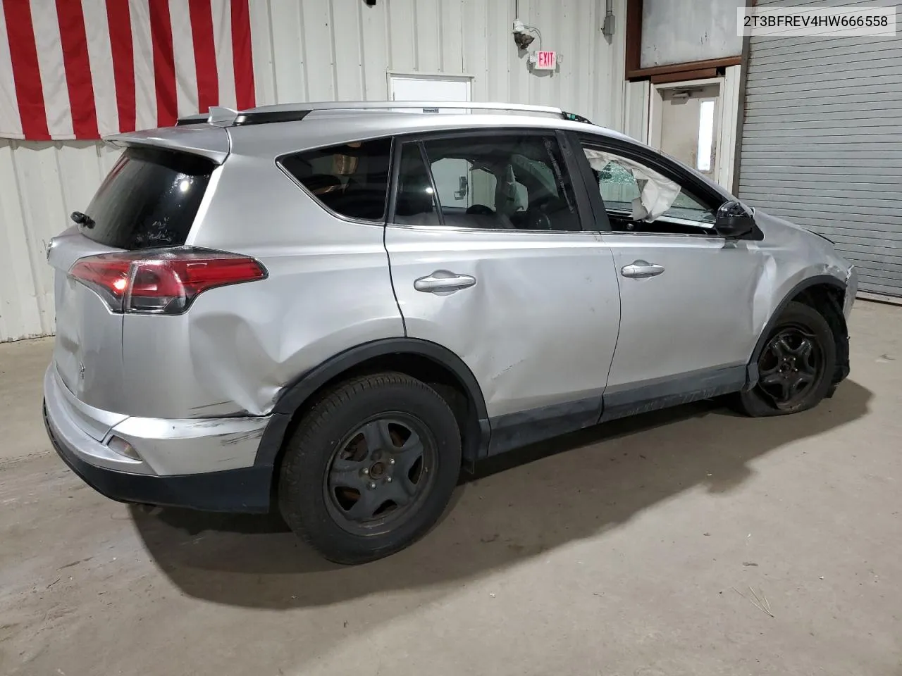 2017 Toyota Rav4 Le VIN: 2T3BFREV4HW666558 Lot: 66749444