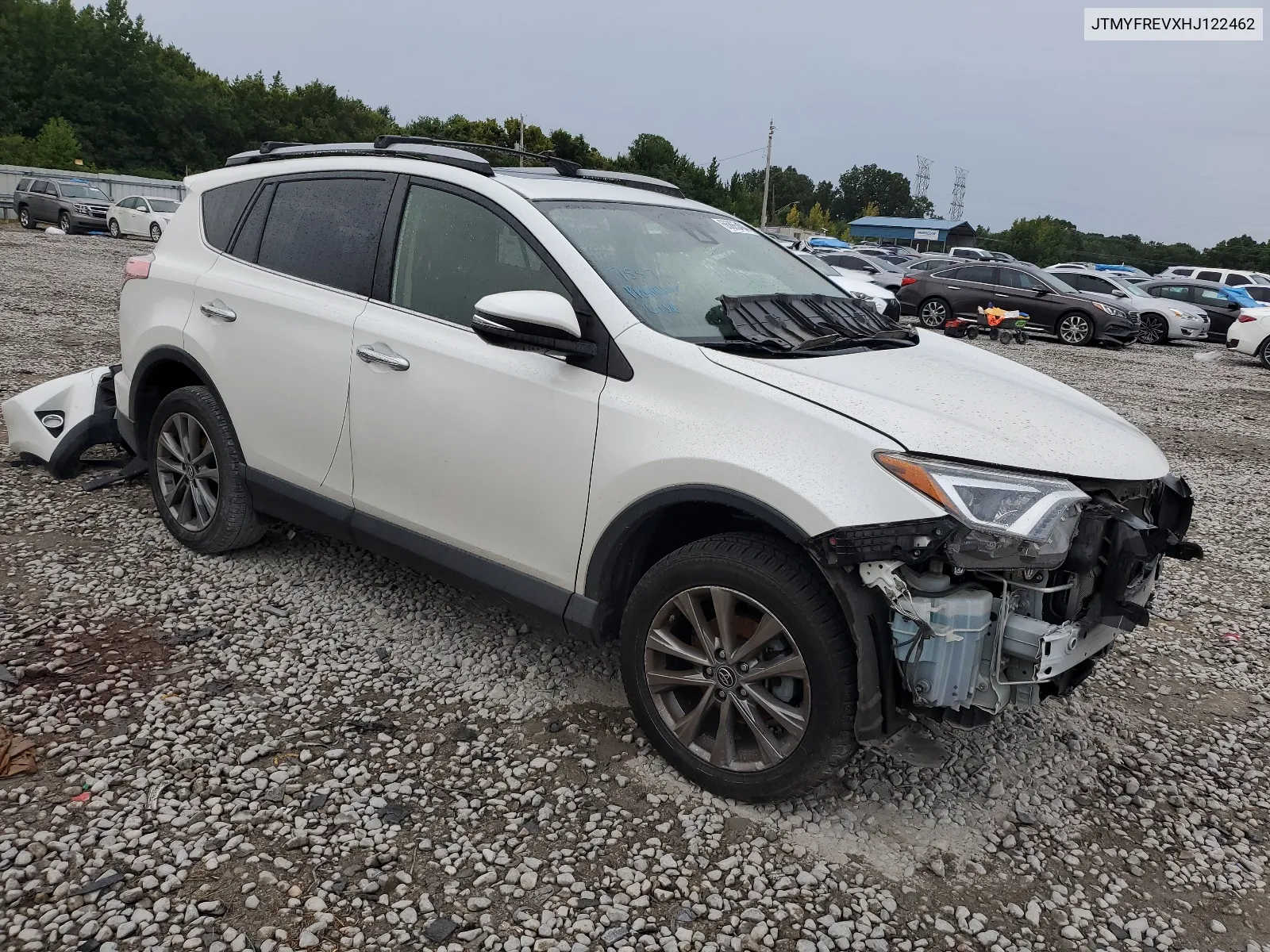 JTMYFREVXHJ122462 2017 Toyota Rav4 Limited