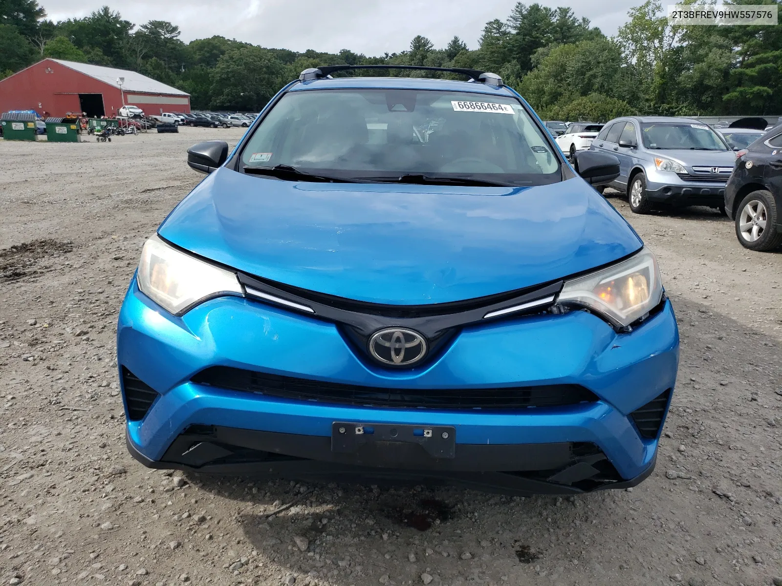 2017 Toyota Rav4 Le VIN: 2T3BFREV9HW557576 Lot: 66866464