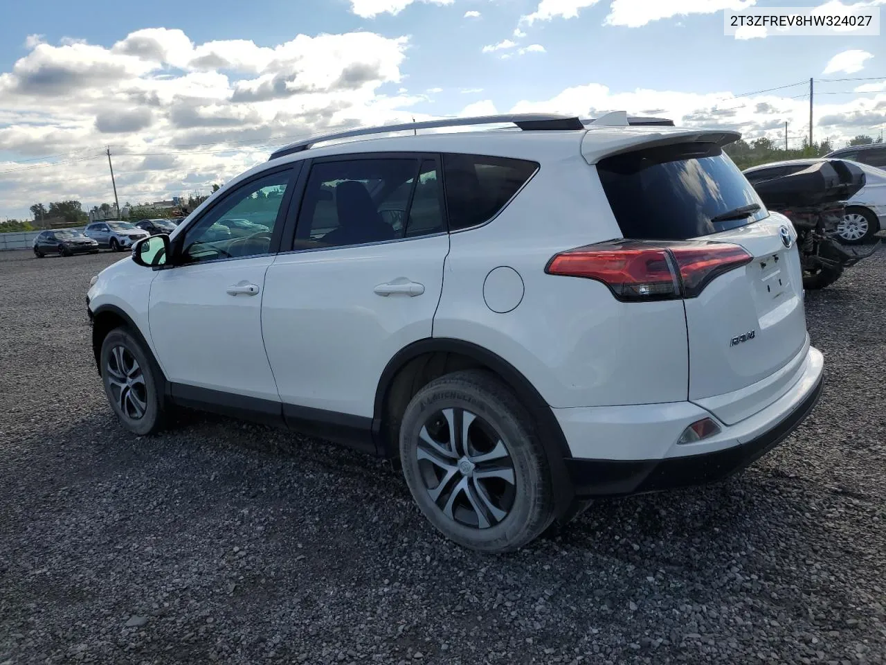 2T3ZFREV8HW324027 2017 Toyota Rav4 Le