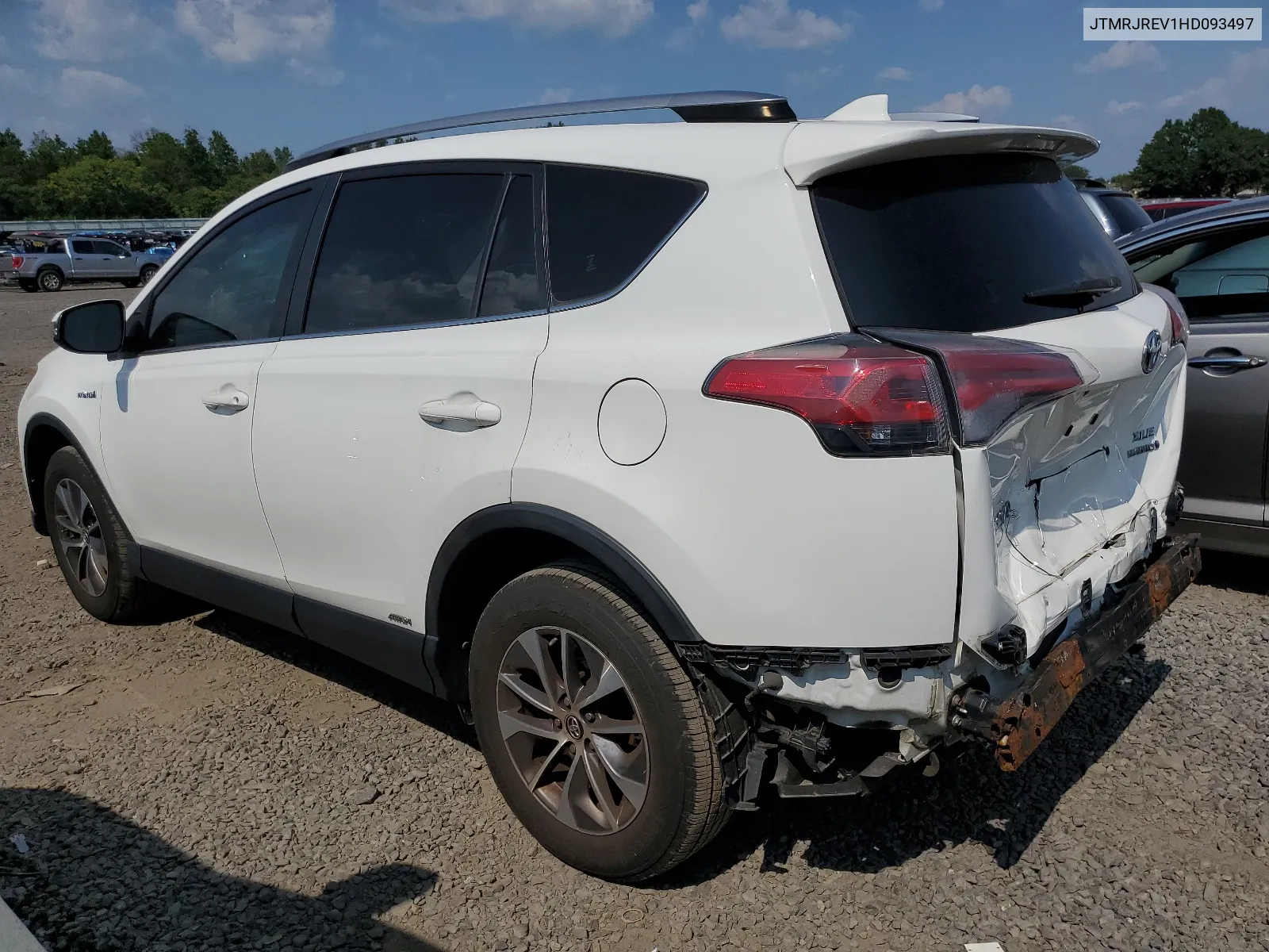 2017 Toyota Rav4 Hv Le VIN: JTMRJREV1HD093497 Lot: 66980974