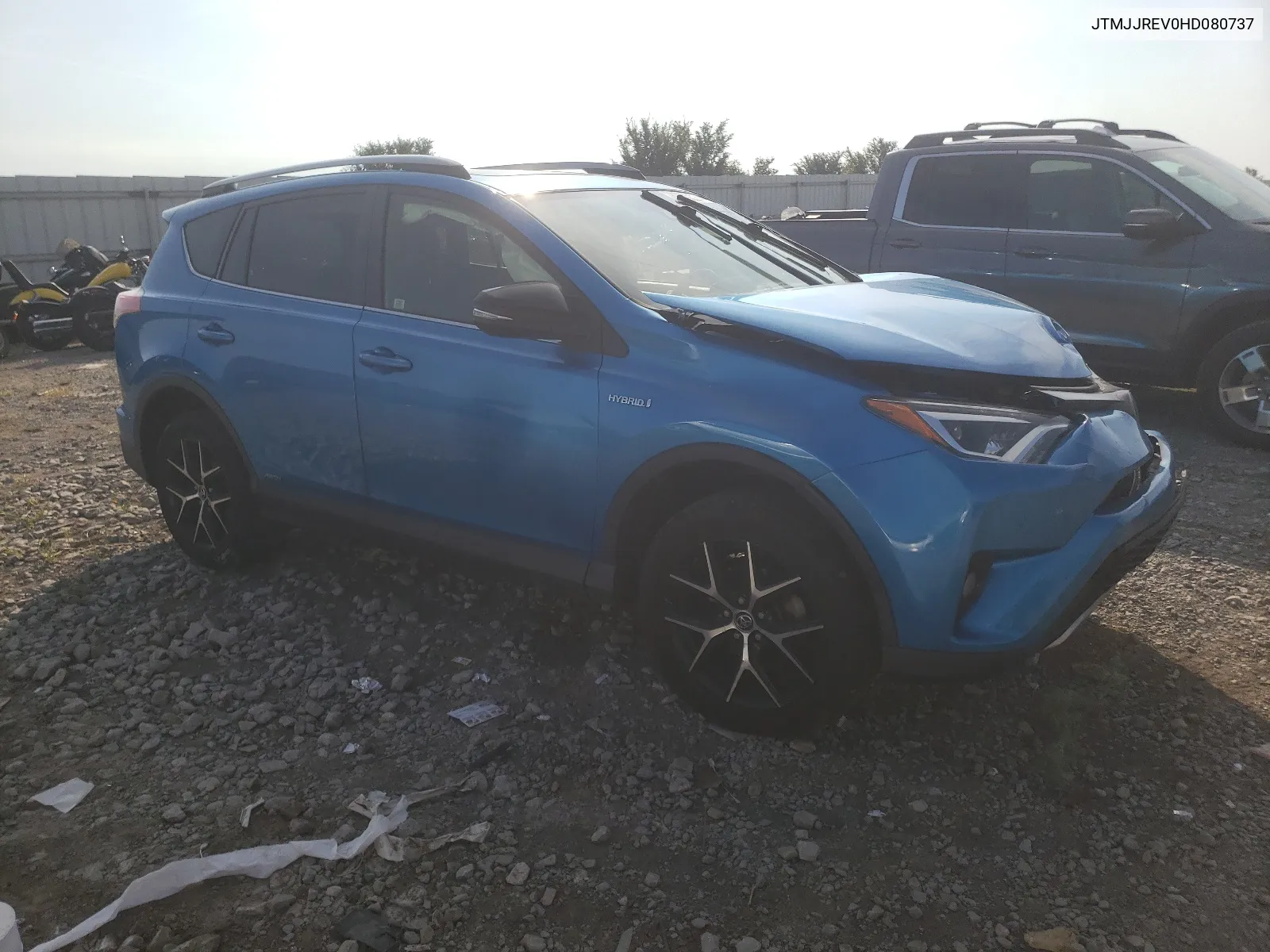 JTMJJREV0HD080737 2017 Toyota Rav4 Hv Se