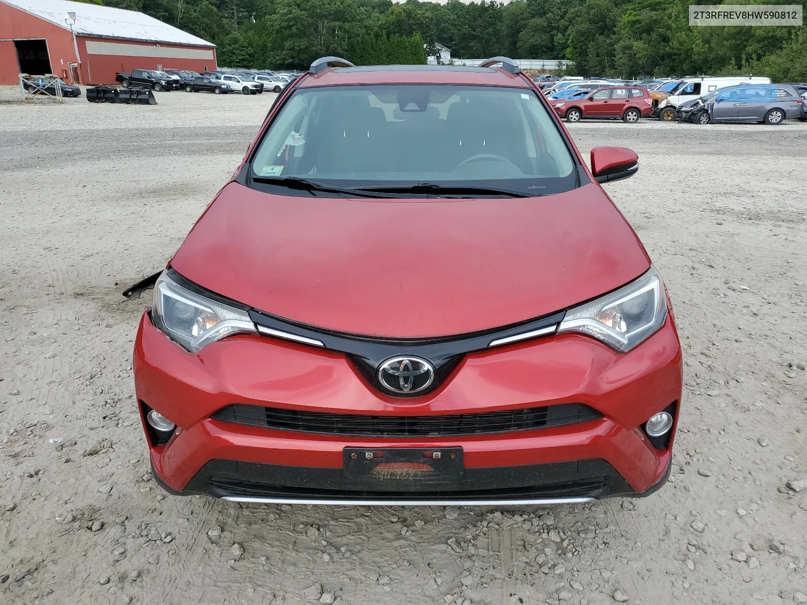 2017 Toyota Rav4 Xle VIN: 2T3RFREV8HW590812 Lot: 67459384