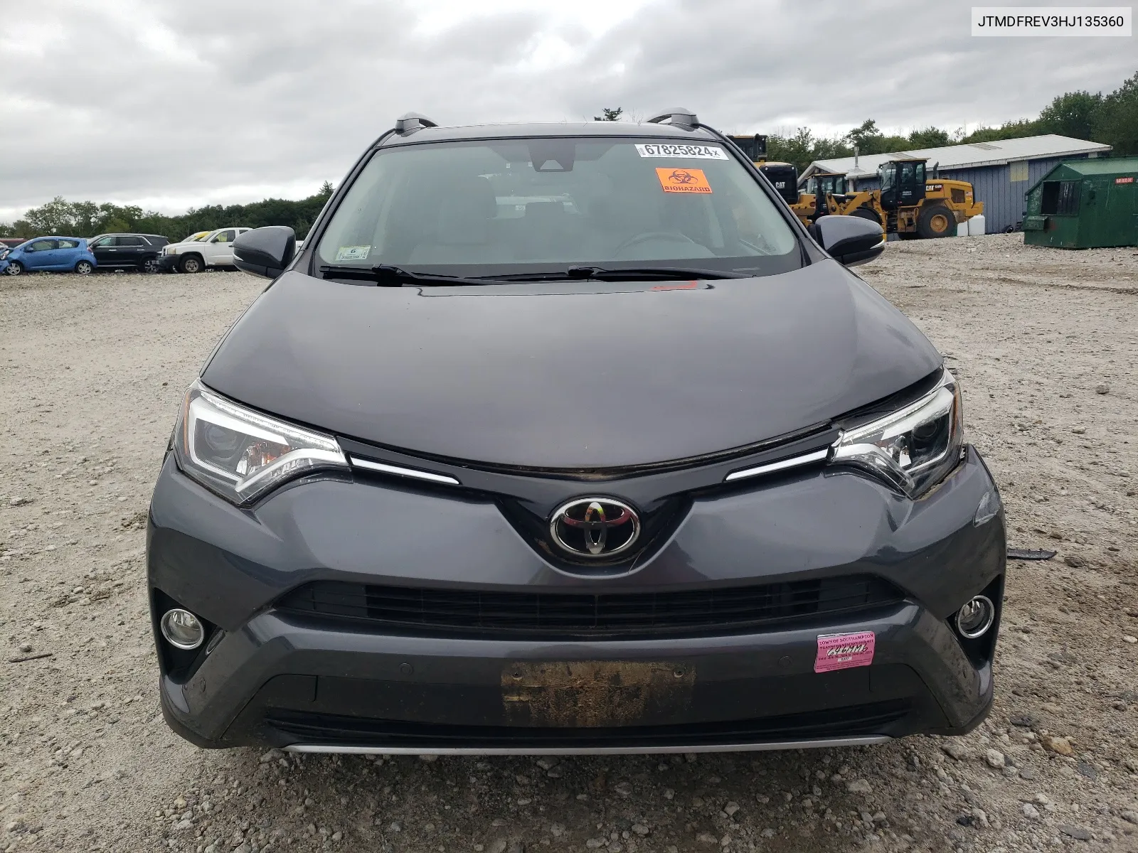 JTMDFREV3HJ135360 2017 Toyota Rav4 Limited