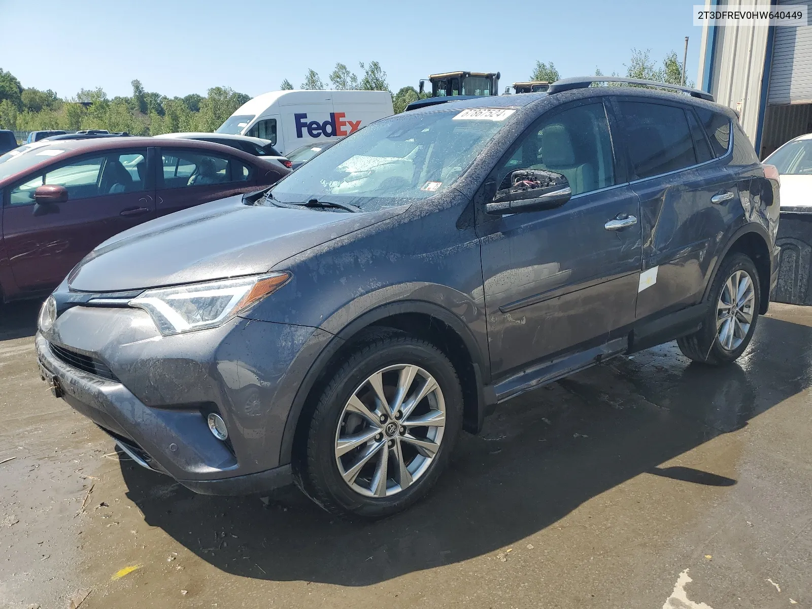 2T3DFREV0HW640449 2017 Toyota Rav4 Limited