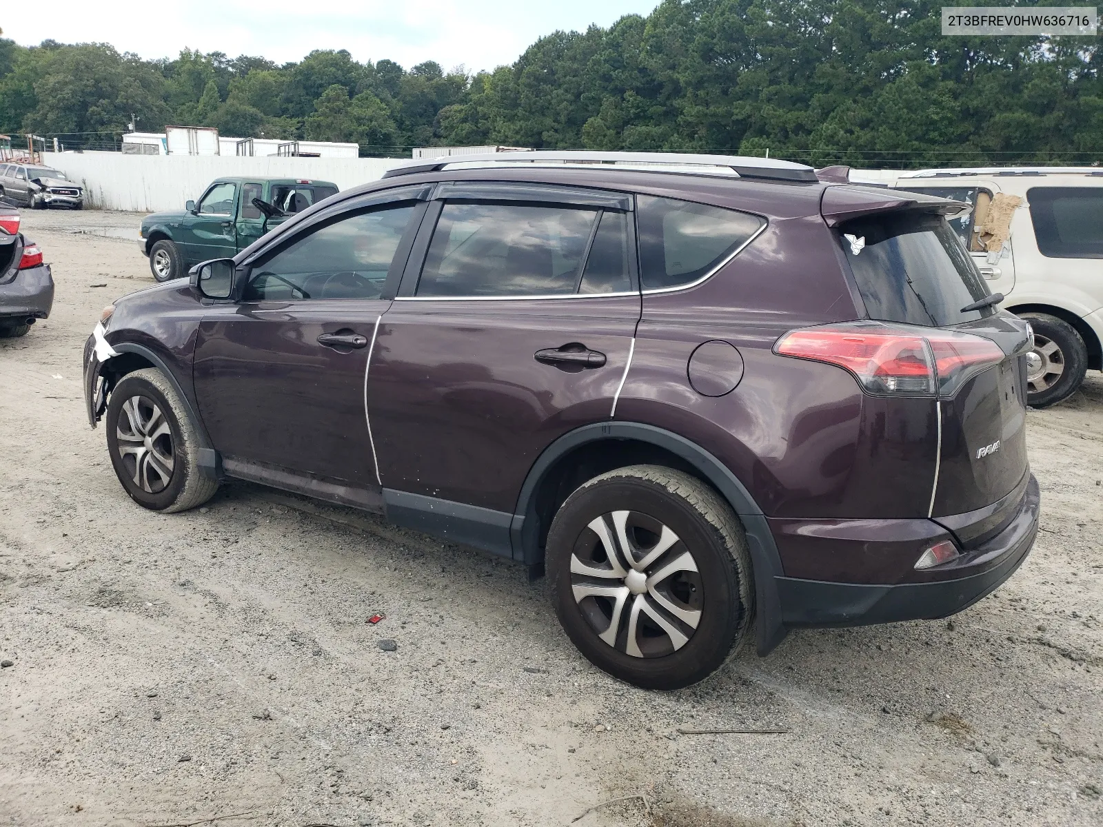 2017 Toyota Rav4 Le VIN: 2T3BFREV0HW636716 Lot: 67899334