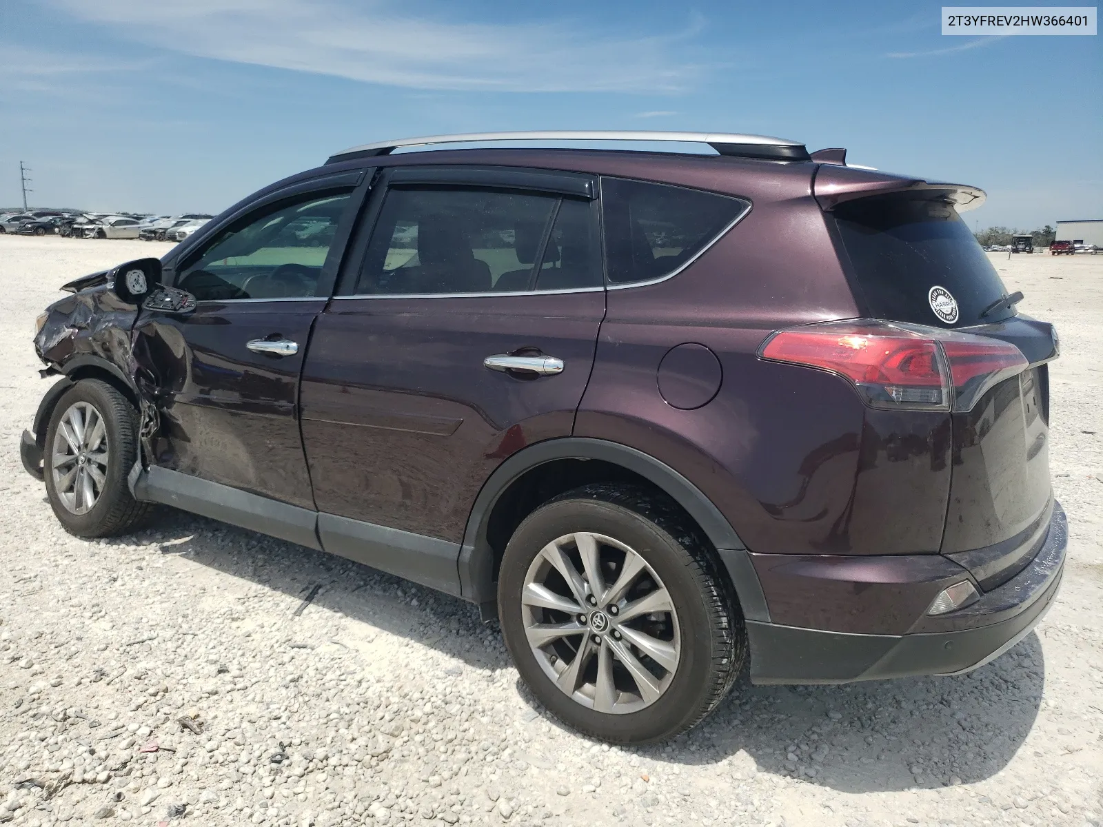 2T3YFREV2HW366401 2017 Toyota Rav4 Limited