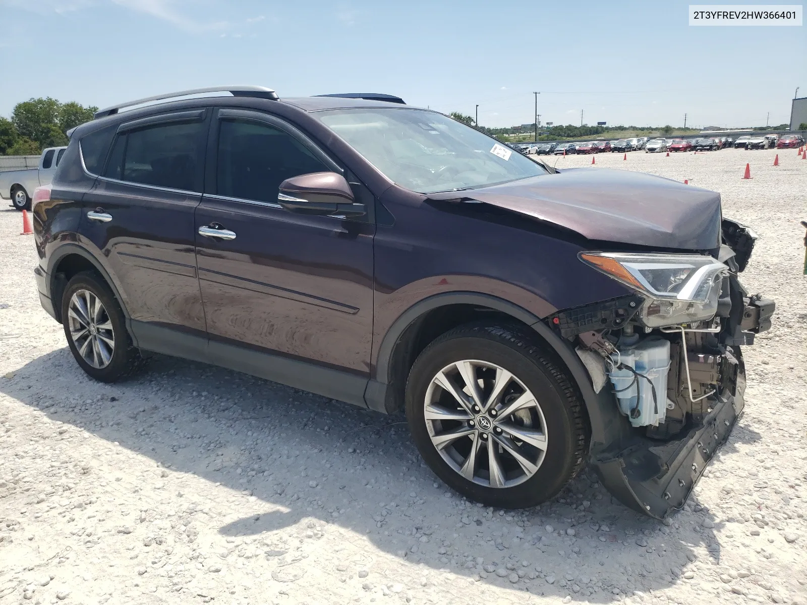 2017 Toyota Rav4 Limited VIN: 2T3YFREV2HW366401 Lot: 68077584