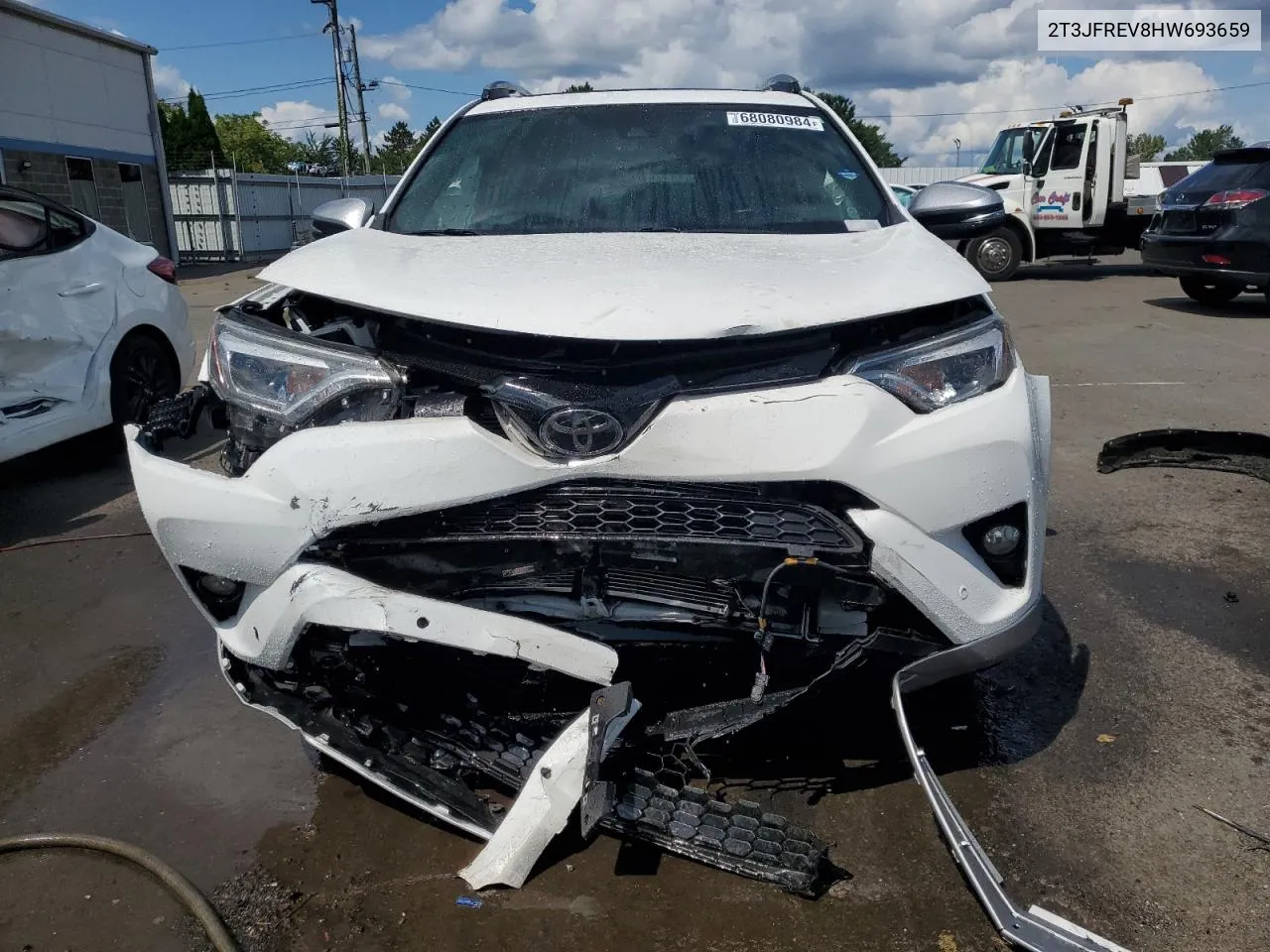 2017 Toyota Rav4 Se VIN: 2T3JFREV8HW693659 Lot: 68080984