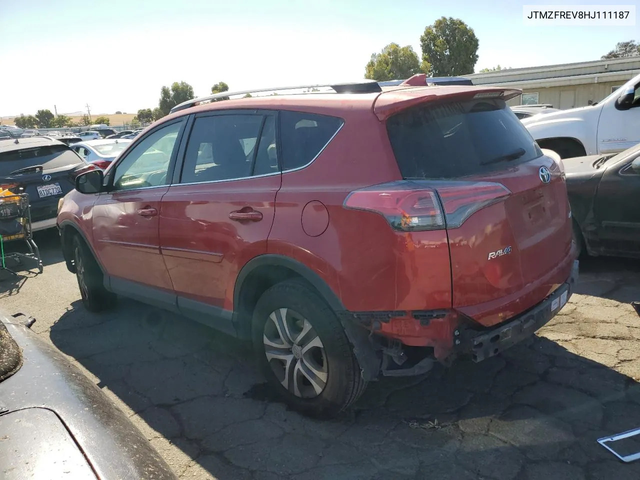 2017 Toyota Rav4 Le VIN: JTMZFREV8HJ111187 Lot: 68435294