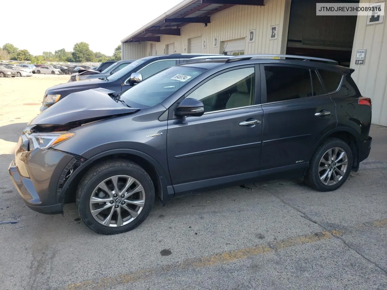 2017 Toyota Rav4 Hv Limited VIN: JTMDJREV3HD089316 Lot: 68468794