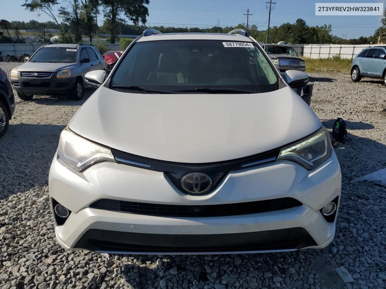 2017 Toyota Rav4 Limited VIN: 2T3YFREV2HW323841 Lot: 68779054