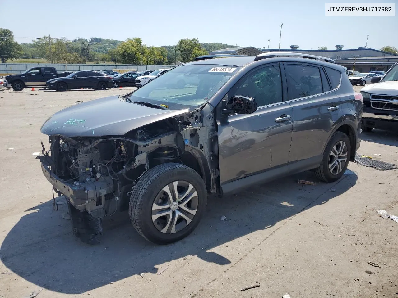 2017 Toyota Rav4 Le VIN: JTMZFREV3HJ717982 Lot: 68818224