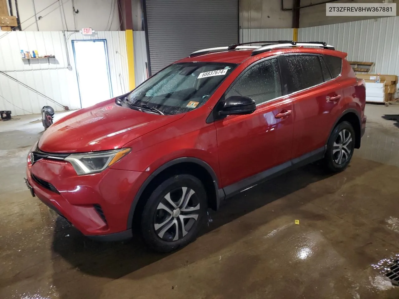 2017 Toyota Rav4 Le VIN: 2T3ZFREV8HW367881 Lot: 68837674