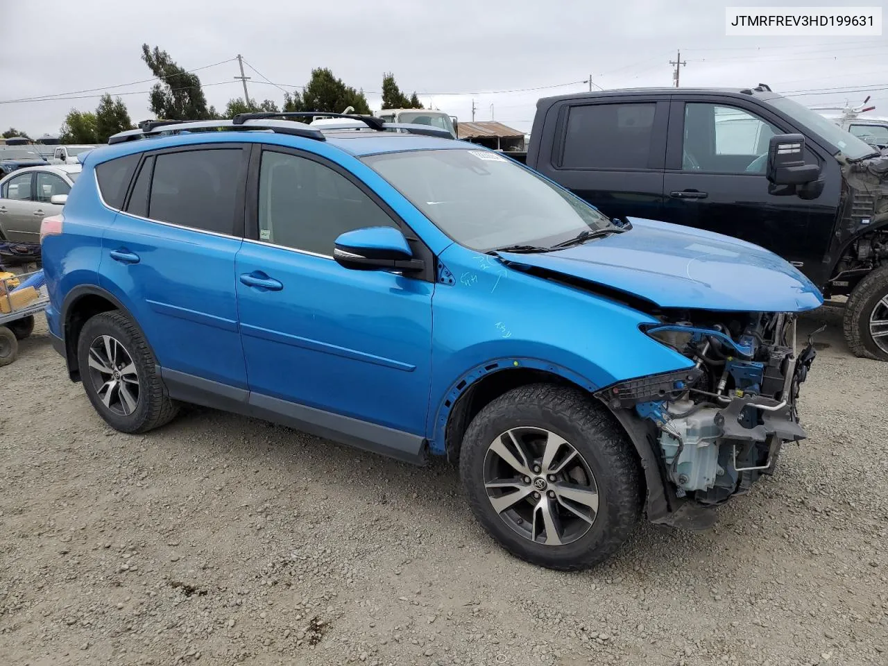 2017 Toyota Rav4 Xle VIN: JTMRFREV3HD199631 Lot: 68859264