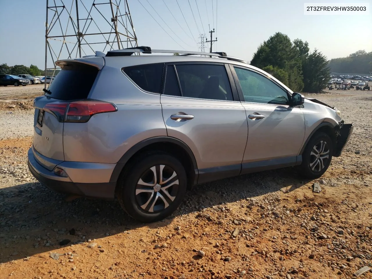 2T3ZFREV3HW350003 2017 Toyota Rav4 Le