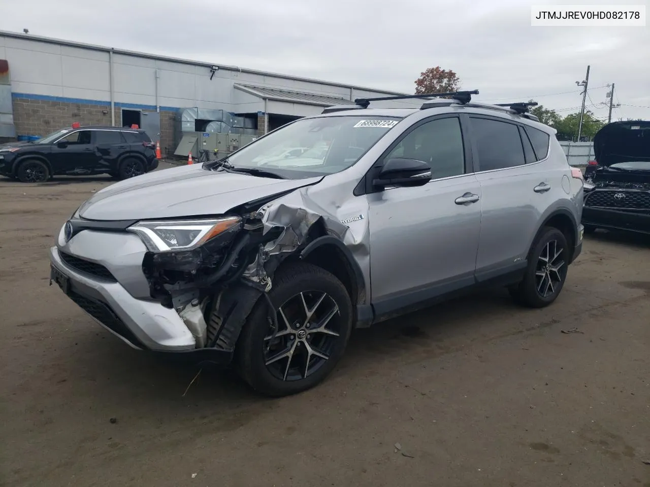 JTMJJREV0HD082178 2017 Toyota Rav4 Hv Se