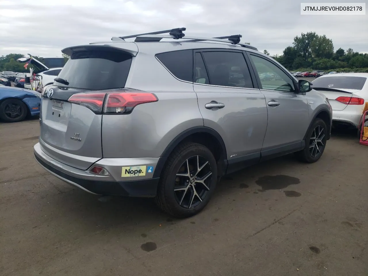 2017 Toyota Rav4 Hv Se VIN: JTMJJREV0HD082178 Lot: 68998724