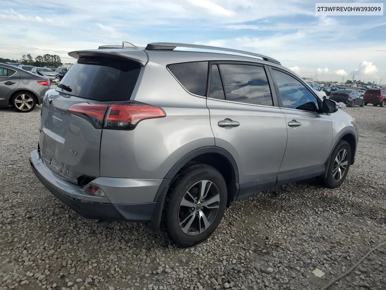 2017 Toyota Rav4 Xle VIN: 2T3WFREV0HW393099 Lot: 69116054