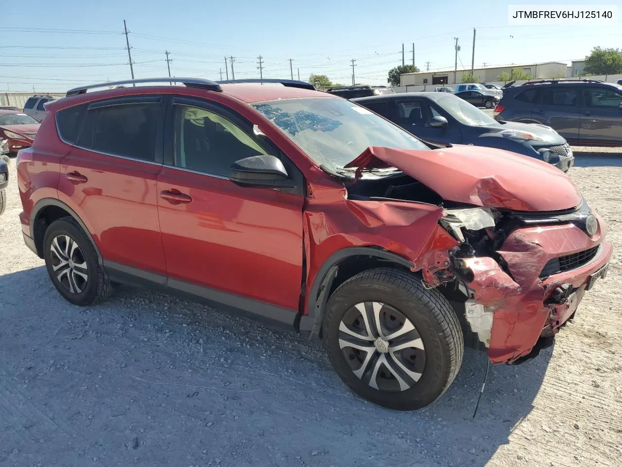 2017 Toyota Rav4 Le VIN: JTMBFREV6HJ125140 Lot: 69215084