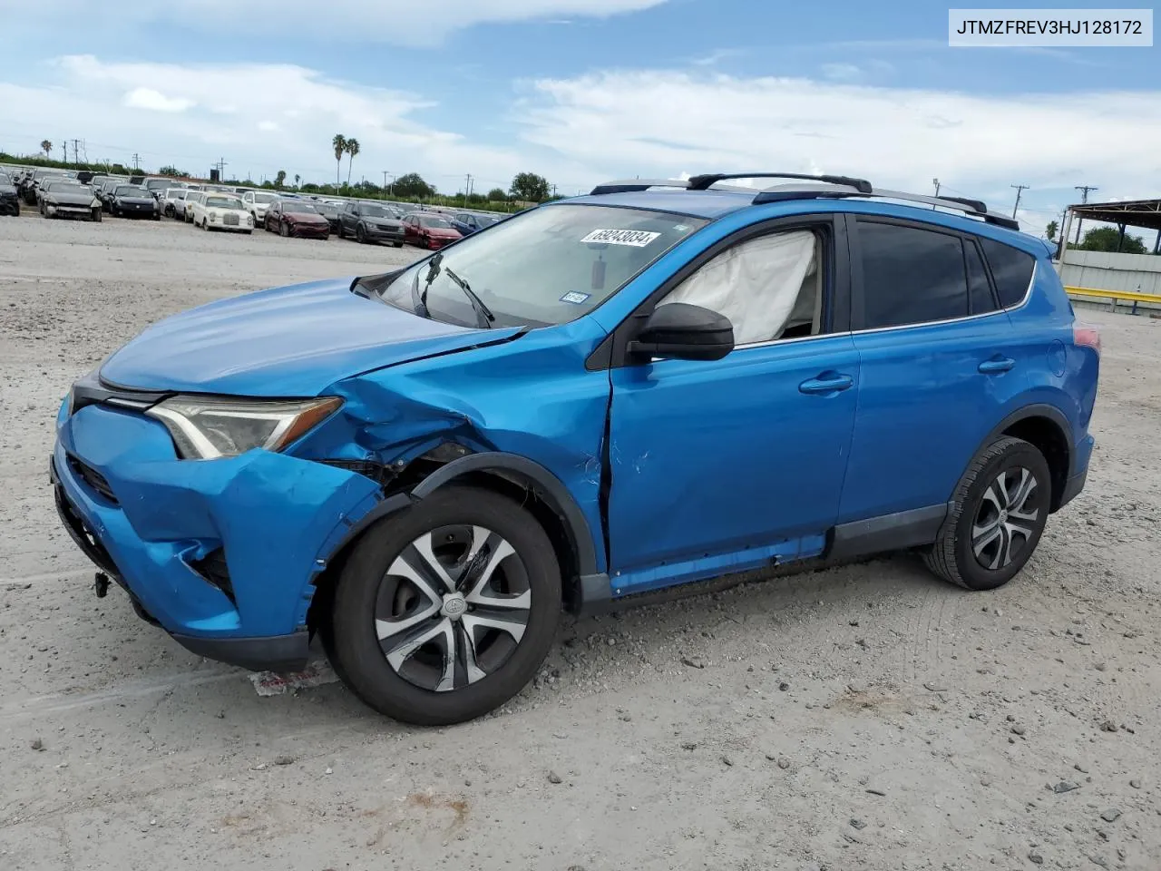 2017 Toyota Rav4 Le VIN: JTMZFREV3HJ128172 Lot: 69243034