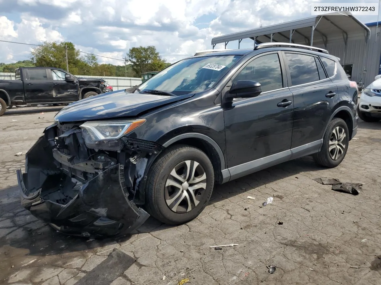 2017 Toyota Rav4 Le VIN: 2T3ZFREV1HW372243 Lot: 69328784