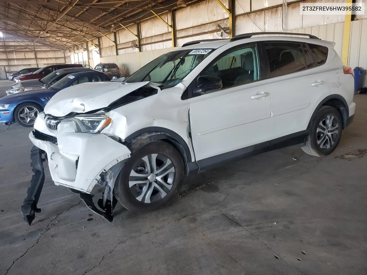 2017 Toyota Rav4 Le VIN: 2T3ZFREV6HW395582 Lot: 69347264