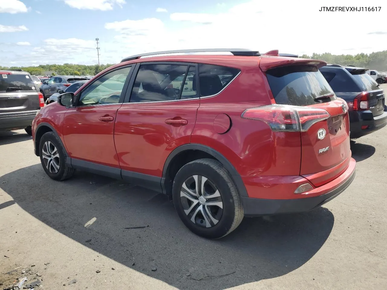 JTMZFREVXHJ116617 2017 Toyota Rav4 Le