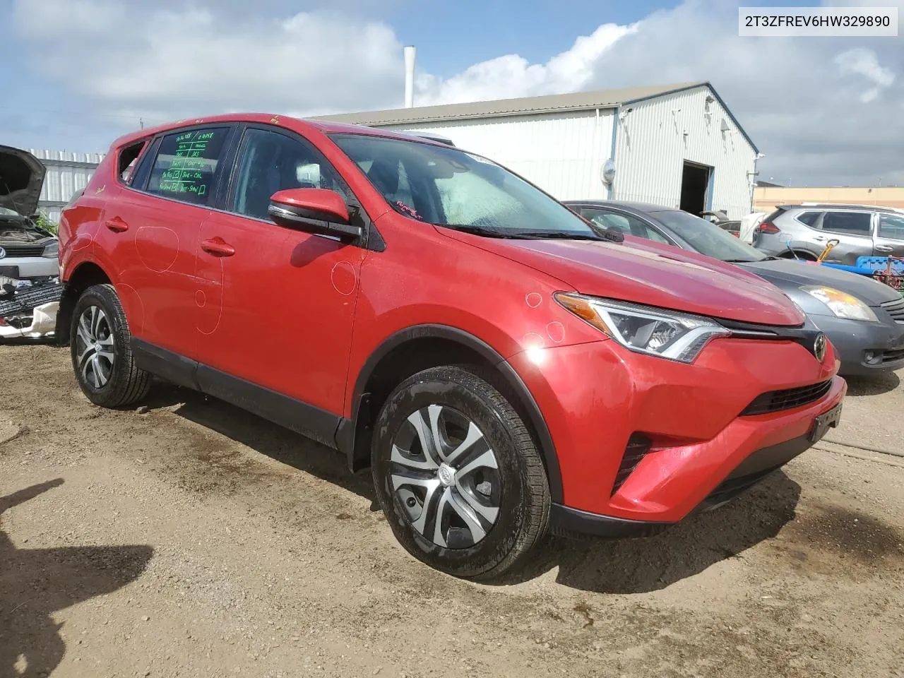 2017 Toyota Rav4 Le VIN: 2T3ZFREV6HW329890 Lot: 69469934